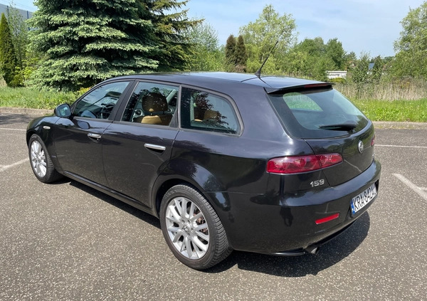 Alfa Romeo 159 cena 10000 przebieg: 285000, rok produkcji 2007 z Biskupiec małe 277